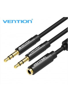 Cáp chuyển đổi 2 đầu Audio 3.5mm ra 3.5mm âm 4 ngấn Vention BBOBY